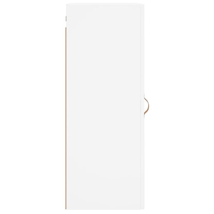 Wall Mounted Cabinet White 34.5x34x90 cm