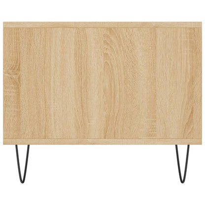 Coffee Table Sonoma Oak 90x50x40 cm Engineered Wood