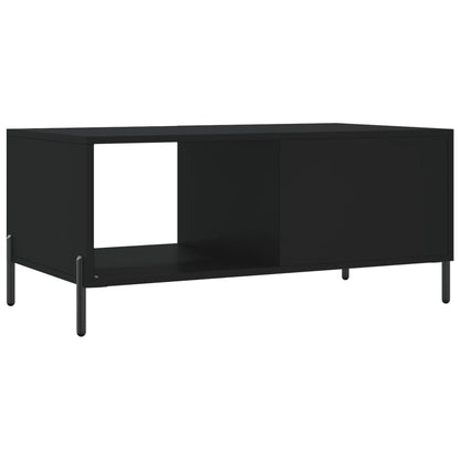 Coffee Table Black 90x50x40 cm Engineered Wood