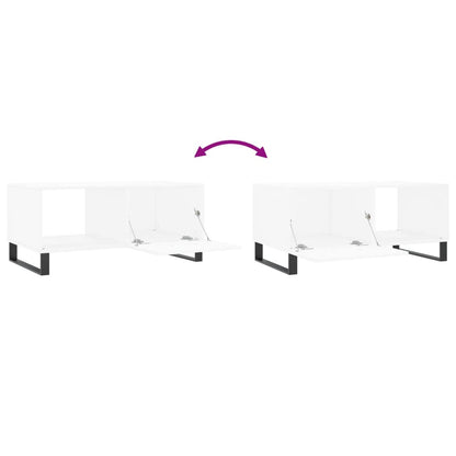Coffee Table White 90x50x40 cm Engineered Wood