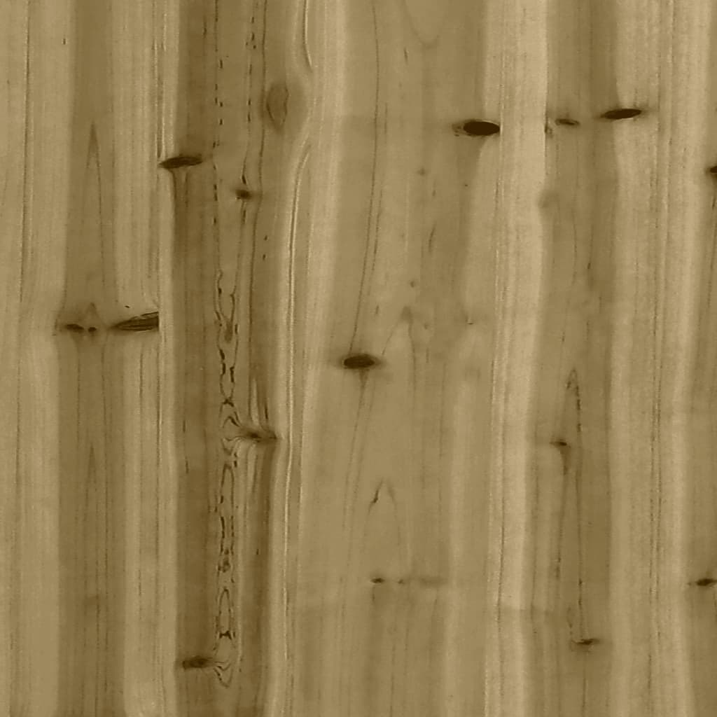 Garden Bench Gabion Design 103x31x42 cm Impregnated Wood Pine