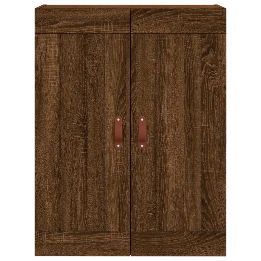 Highboard Brown Oak 69.5x34x180 cm Engineered Wood