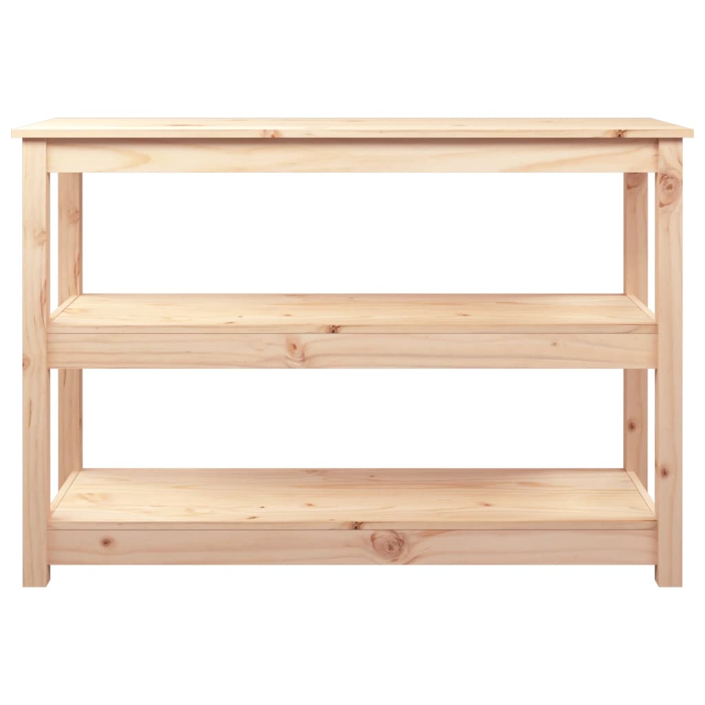 Console Table 110x40x74 cm Solid Wood Pine