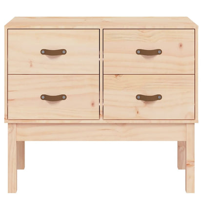 Console Cabinet 90x40x78 cm Solid Wood Pine