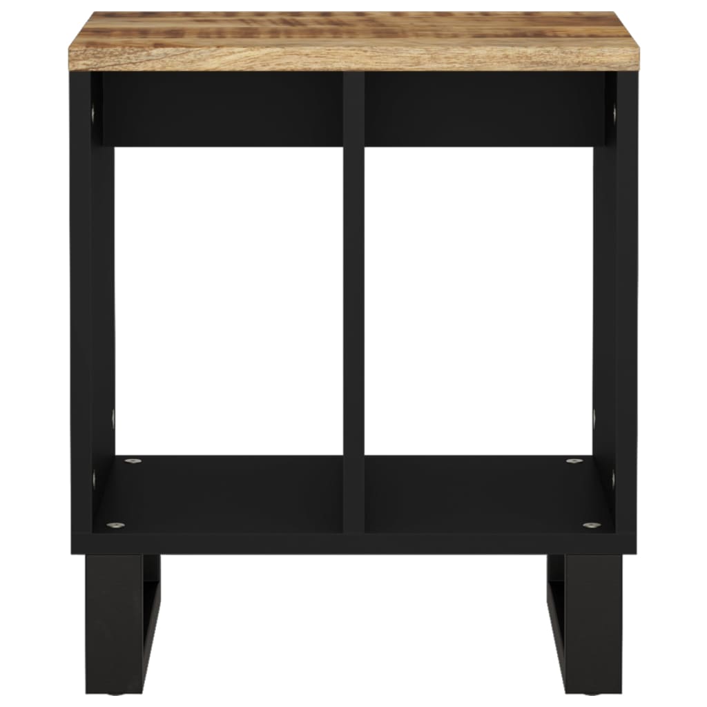 Side Table 40x31x46 cm Solid Wood Mango&Engineered Wood
