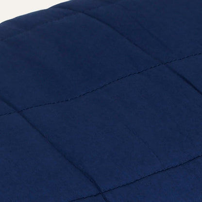 Weighted Blanket Blue 138x200 cm Single 6 kg Fabric