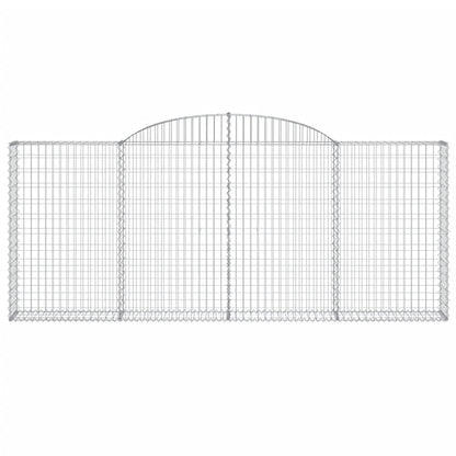 Arched Gabion Basket 300x30x120/140 cm Galvanised Iron