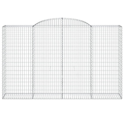 Arched Gabion Basket 300x50x180/200 cm Galvanised Iron