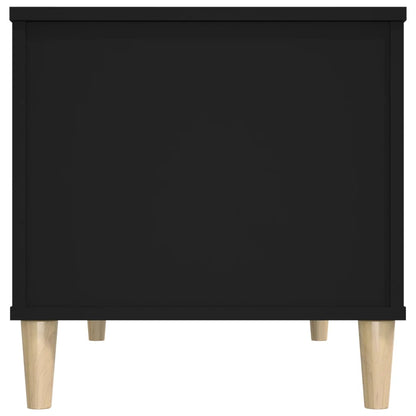 Coffee Table Black 90x44.5x45 cm Engineered Wood