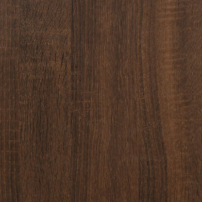 Coffee Table Brown Oak 90x44.5x45 cm Engineered Wood
