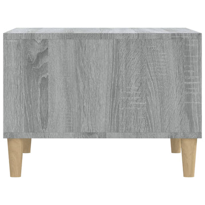 Coffee Table Grey Sonoma 60x50x36.5 cm Engineered Wood