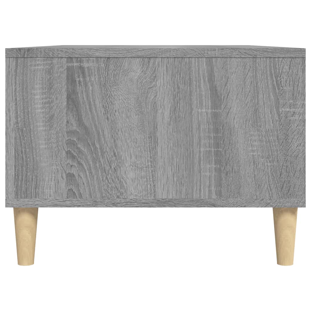 Coffee Table Grey Sonoma 90x50x36,5 cm Engineered Wood