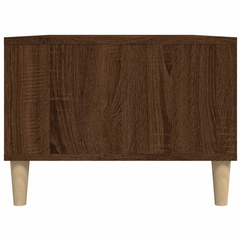 Coffee Table Brown Oak 90x50x36,5 cm Engineered Wood