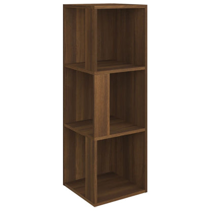 Corner Cabinet Brown Oak 33x33x100 cm Engineered Wood