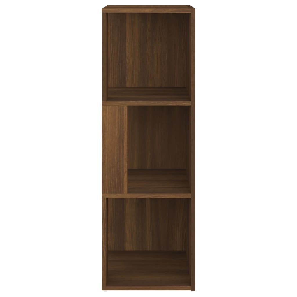 Corner Cabinet Brown Oak 33x33x100 cm Engineered Wood