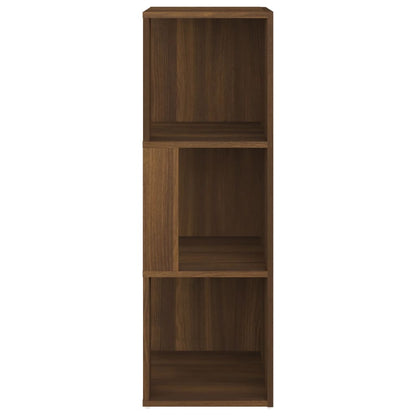 Corner Cabinet Brown Oak 33x33x100 cm Engineered Wood