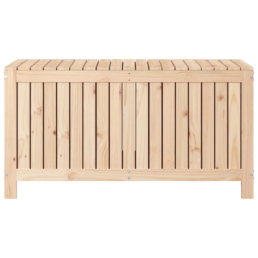Garden Storage Box 121x55x64 cm Solid Wood Pine
