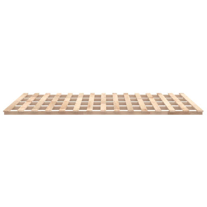Bed Frame without Mattress 160x200 cm Solid Wood Pine