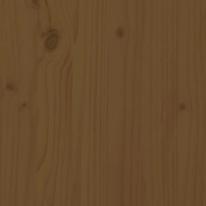 Garden Box Honey Brown 101x50.5x46.5 cm Solid Wood Pine