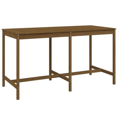 Garden Table Honey Brown 203.5x90x110 cm Solid Wood Pine