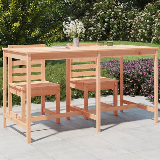 Garden Table 203.5x90x110 cm Solid Wood Douglas