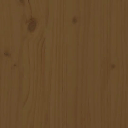 Garden Table Honey Brown 121x82.5x45 cm Solid Wood Pine