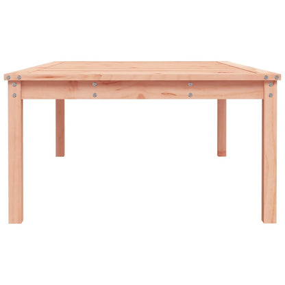 Garden Table 121x82.5x45 cm Solid Wood Douglas