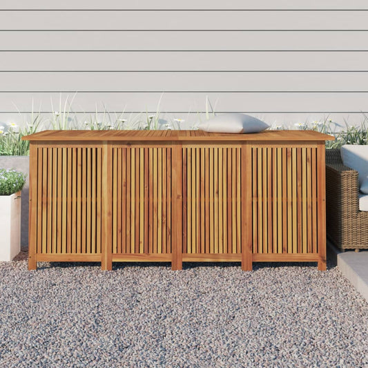 Garden Storage Box 175x80x75 cm Solid Wood Acacia