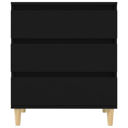 Sideboard Black 60x35x70 cm Engineered Wood