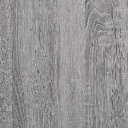 Book Cabinet Grey Sonoma 97.5x29.5x100 cm Engineered Wood
