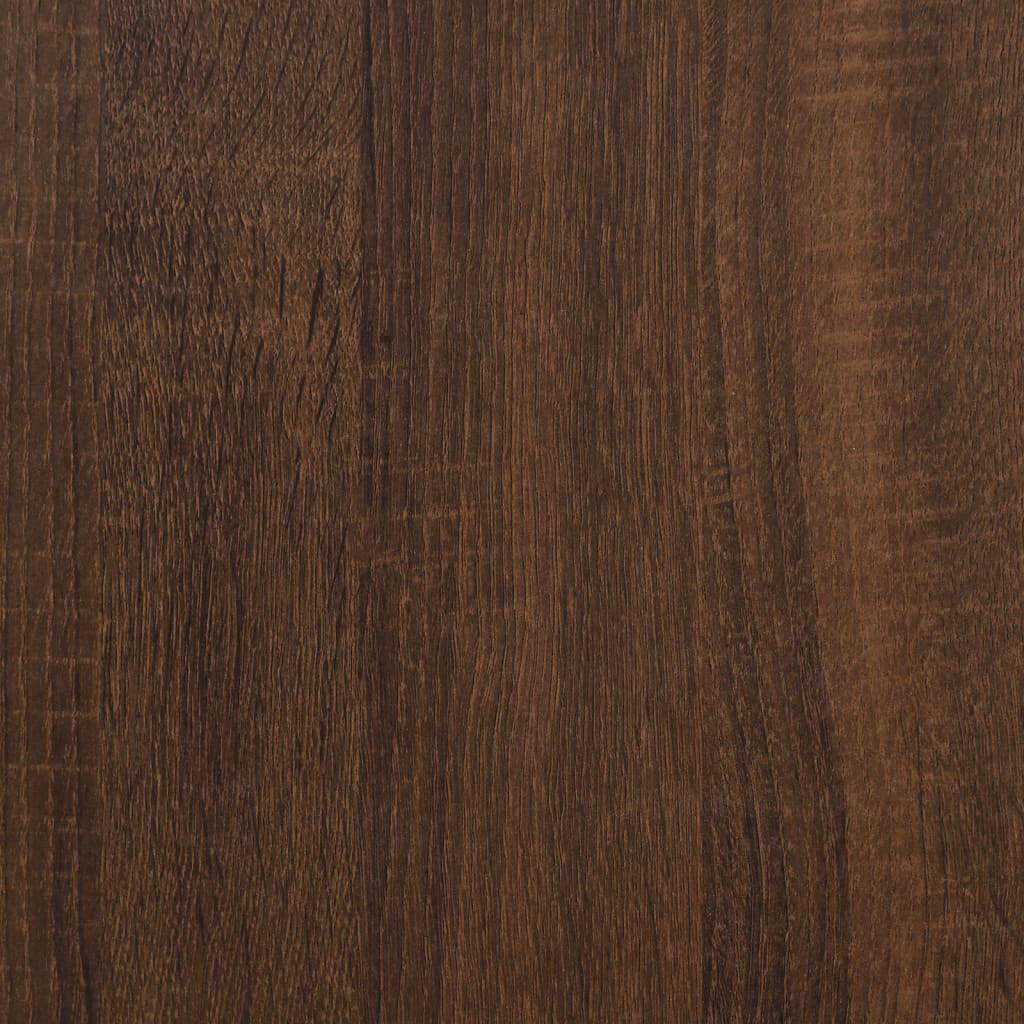 Side Tables 2 pcs Brown Oak 40x42x50 cm Engineered Wood