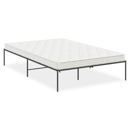 Metal Bed Frame without Mattress Black 120x200cm