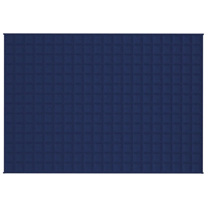 Weighted Blanket Blue 135x200 cm Single 6 kg Fabric