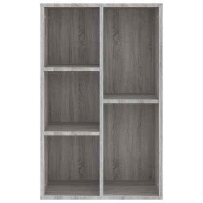 Book Cabinet/Sideboard Grey Sonoma 50x25x80 cm Engineered Wood