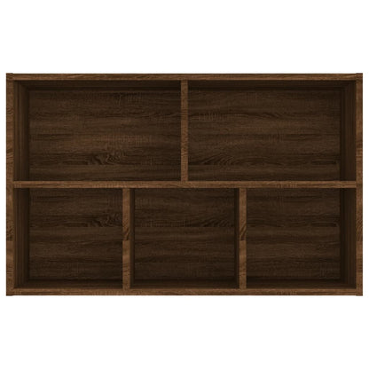 Book Cabinet/Sideboard Brown Oak 50x25x80 cm Engineered Wood