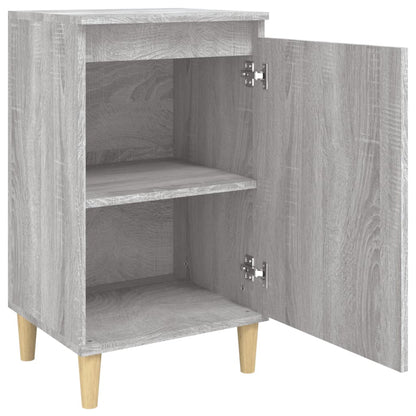 Bedside Cabinet Grey Sonoma 40x35x70 cm Engineered Wood