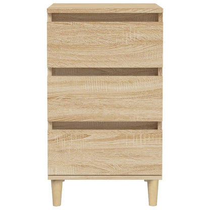 Bedside Cabinet Sonoma Oak 40x35x70 cm Engineered Wood
