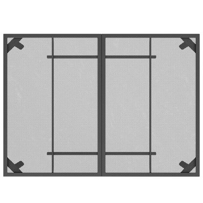 Garden Table Anthracite 110x80x72 cm Steel Mesh