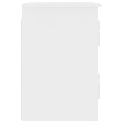 Wall-mounted Bedside Cabinet White 41.5x36x53cm