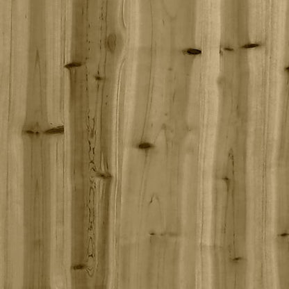 Garden Footstool 120x80 cm Impregnated Wood Pine