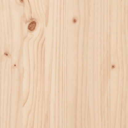 Garden Bench 80x38x45 cm Solid Wood Pine