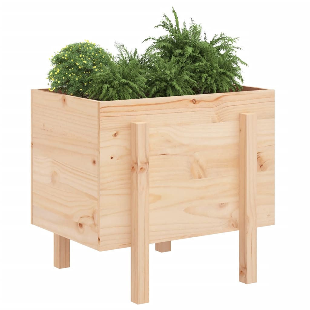 Garden Planter 62x50x57 cm Solid Wood Pine