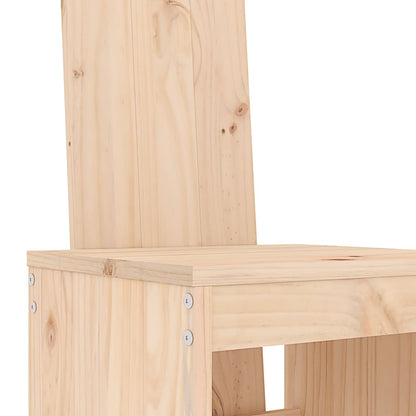 Bar Stools 2 pcs 40x42x120 cm Solid Wood Pine
