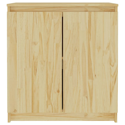 Side Cabinet 60x36x65 cm Solid Wood Pine