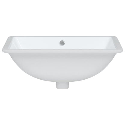 Bathroom Sink White 52x38.5x19.5 cm Rectangular Ceramic