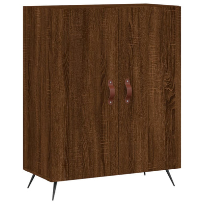 Sideboard Brown Oak 69.5x34x90 cm Engineered Wood