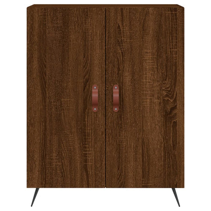 Sideboard Brown Oak 69.5x34x90 cm Engineered Wood