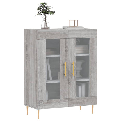 Sideboard Grey Sonoma 69.5x34x90 cm Engineered Wood