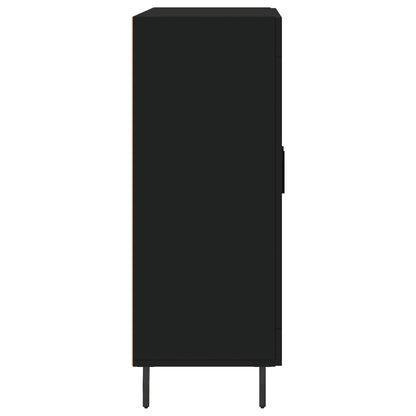 Sideboard Black 69.5x34x90 cm Engineered Wood