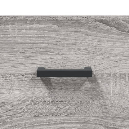 Sideboard Grey Sonoma 69.5x34x90 cm Engineered Wood